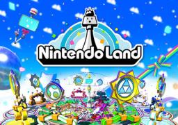 Nintendo Land with Luigi Wii Remote Title Screen